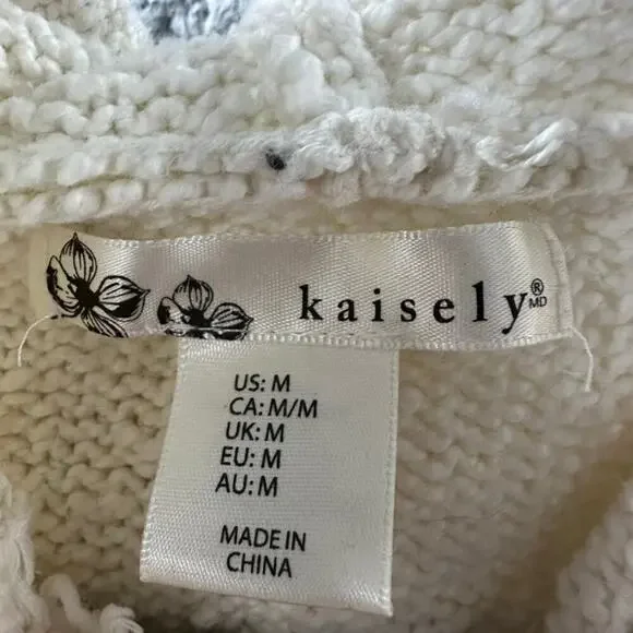 Kaisely Women's Medium Knit Sweater Hoodie Long Sleeves Winter Warm‎ - Picture 6 of 9